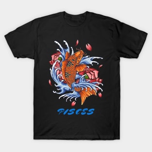 Lovely Pisces zodiac design T-Shirt